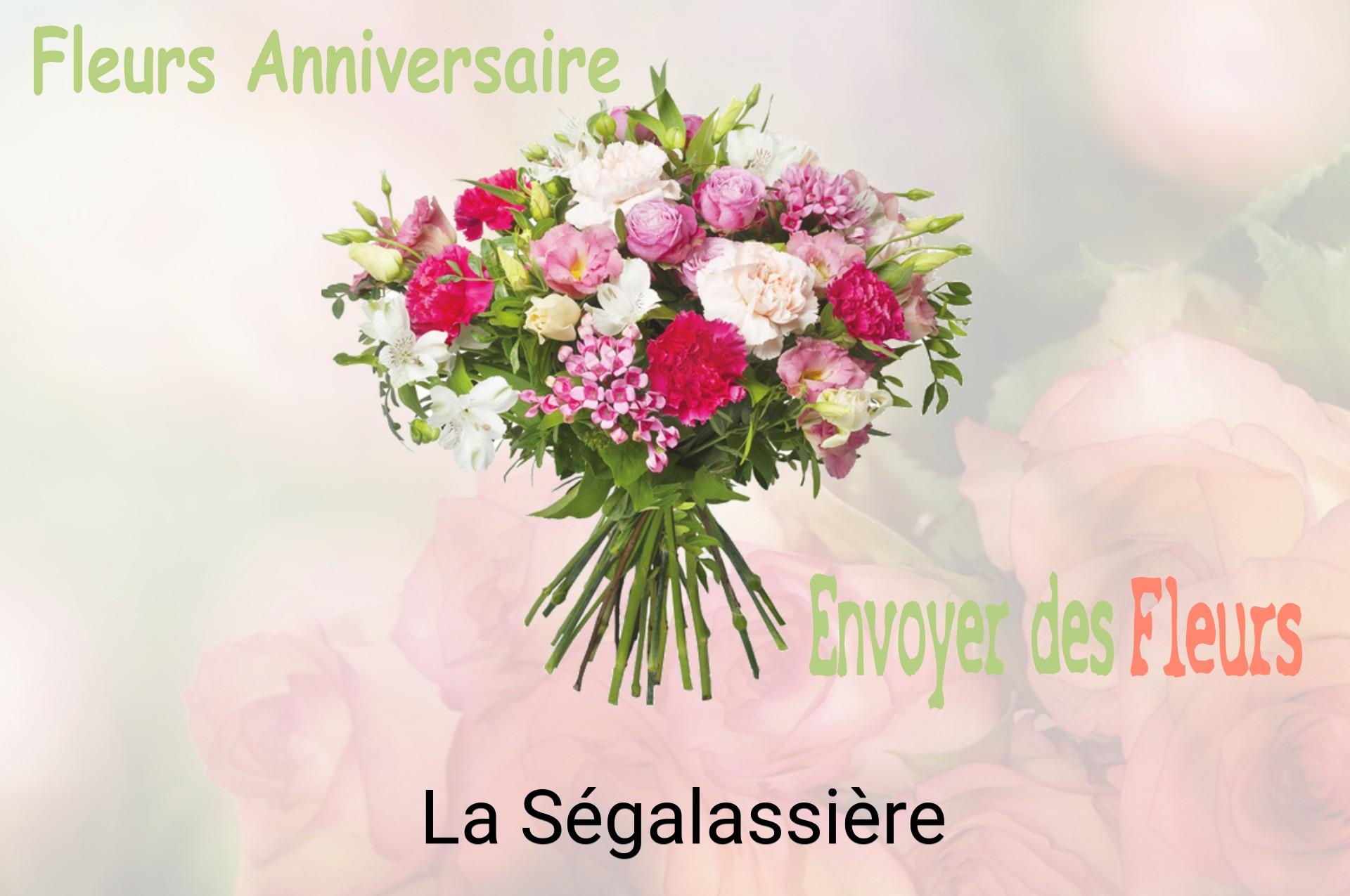 Bouquet de fleurs d’anniversaire livré à La Ségalassière